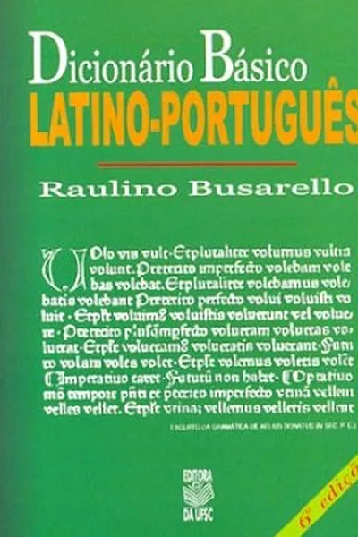 Cover of Dicionário Básico Latino-Português