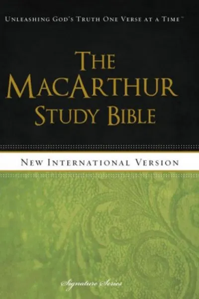 Cover of Bíblia de Estudo MacArthur