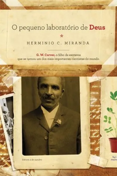 Cover of O pequeno laboratório de Deus