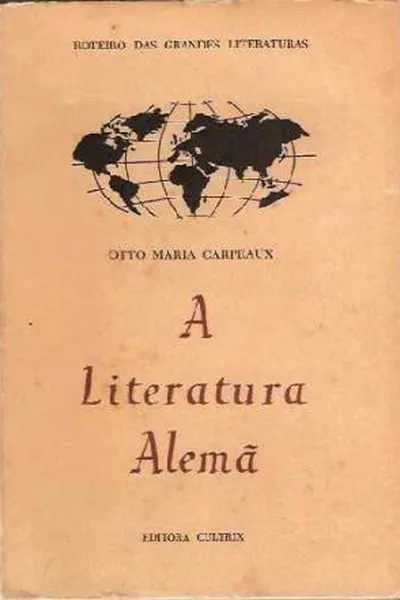 Cover of A Literatura Alemã