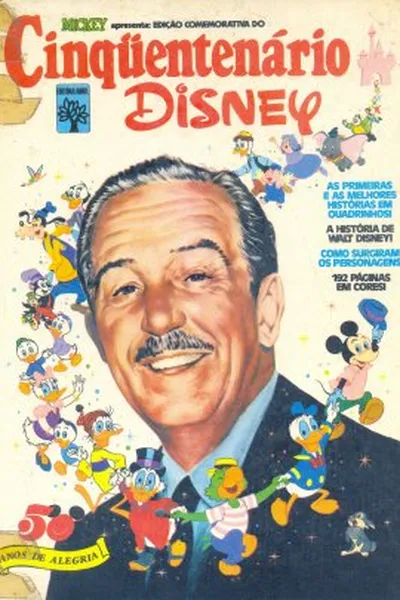 Cover of Mickey apresenta Edição Comemorativa do Cinquentenário Disney