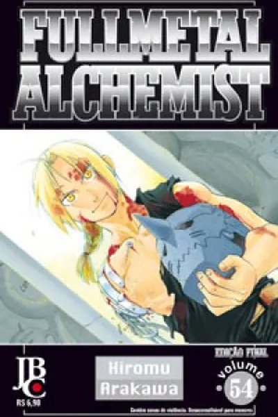 Cover of Fullmetal Alchemist #54