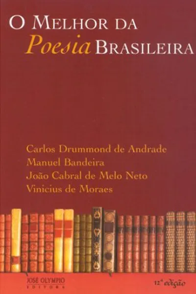 Cover of O melhor da Poesia Brasileira