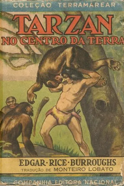 Cover of Tarzan no Centro da Terra