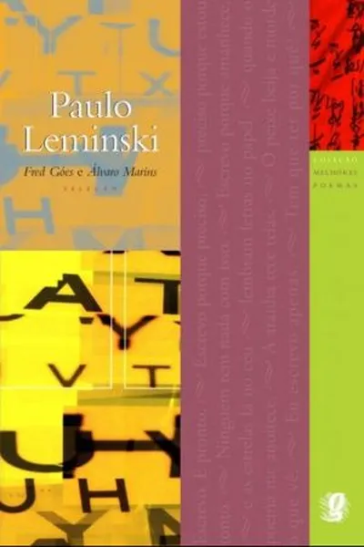 Cover of Melhores poemas de Paulo Leminski