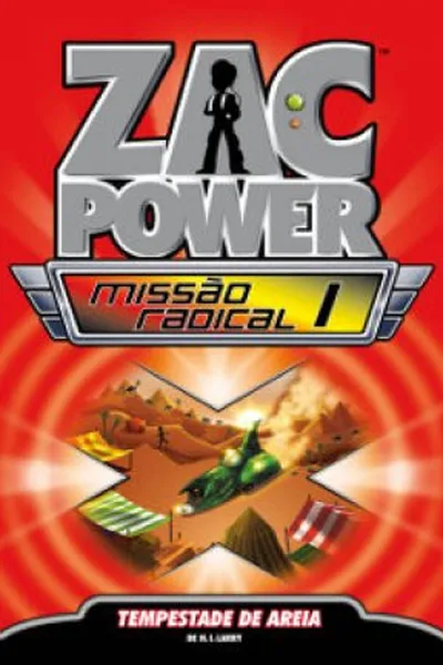 Cover of Zac Power - Tempestade de Areia