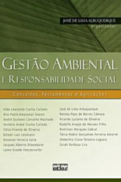 Cover of Gestão ambiental e responsabilidade social