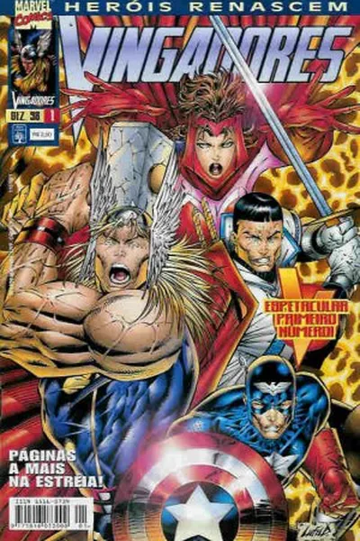 Cover of Vingadores #01