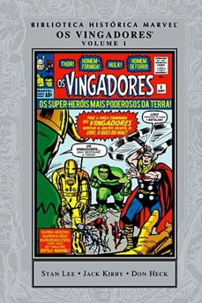 Cover of Biblioteca Histórica Marvel - Os Vingadores - Volume 1