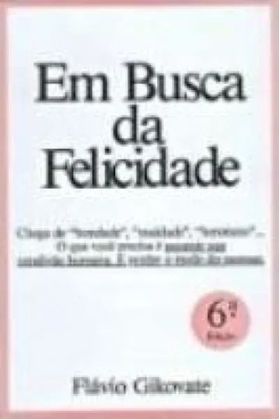 Cover of Em busca da felicidade