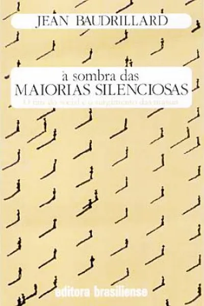 Cover of À sombra das maiorias silenciosas