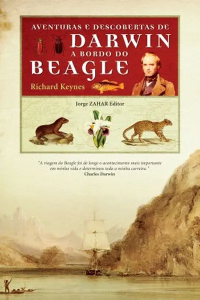 Cover of Aventuras e Descobertas de Darwin a Bordo do Beagle