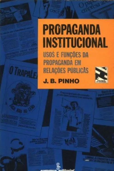 Cover of Propaganda institucional