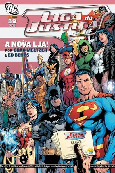 Cover of Liga da Justiça N°59