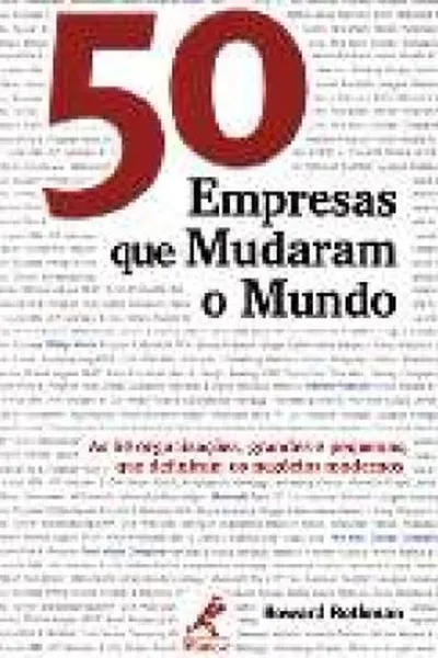 Cover of 50 empresas que mudaram o mundo
