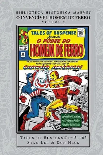 Cover of Biblioteca Histórica Marvel - Homem de Ferro - Volume 2