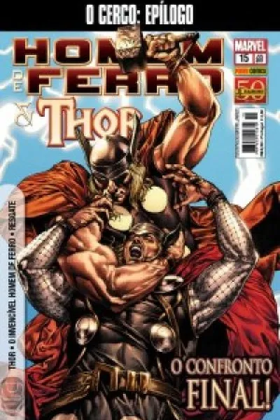 Cover of Homem de Ferro e Thor #15