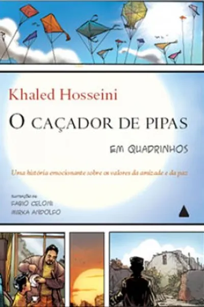 Cover of O caçador de pipas em quadrinhos
