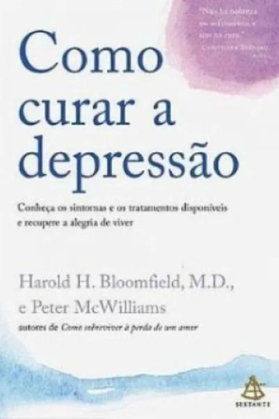 Cover of Como curar a depressão