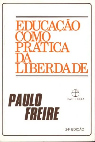 Cover of Educação como prática da liberdade