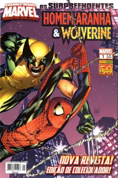 Cover of Grandes Heróis Marvel #01