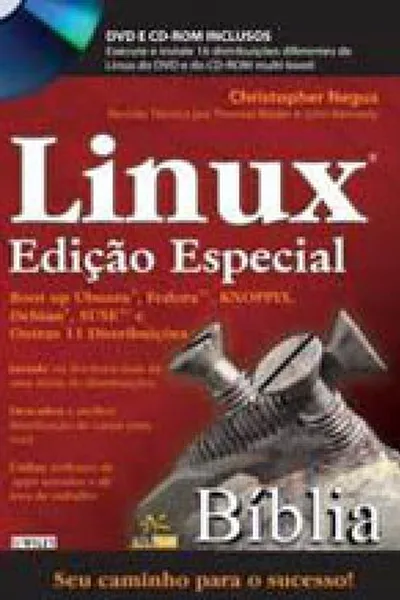 Cover of Linux Bíblia