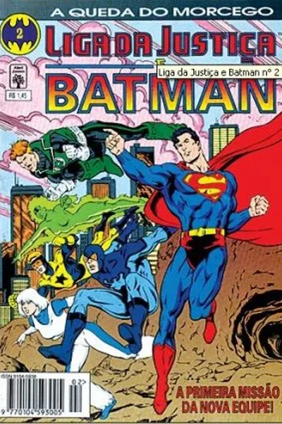 Cover of Liga da Justiça e Batman #02