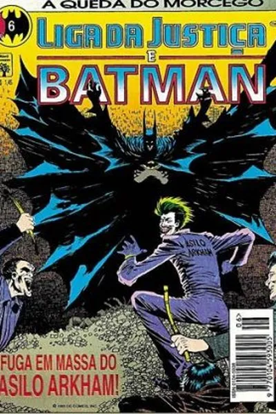 Cover of Liga da Justiça e Batman #06
