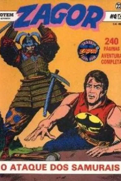 Cover of Zagor #22 - O Ataque dos Samurais