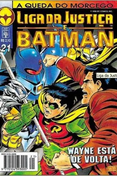 Cover of Liga da Justiça e Batman #21