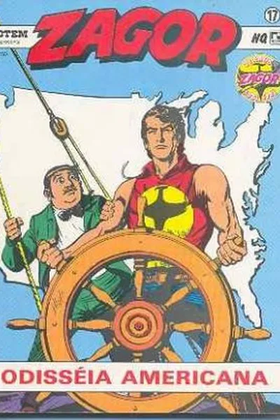 Cover of Zagor #17 - Odisséia Americana