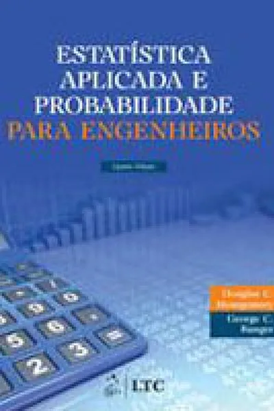 Cover of Estatística Aplicada e Probabilidade para Engenheiros