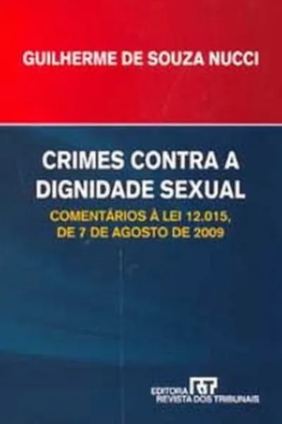 Cover of Crimes contra a dignidade sexual