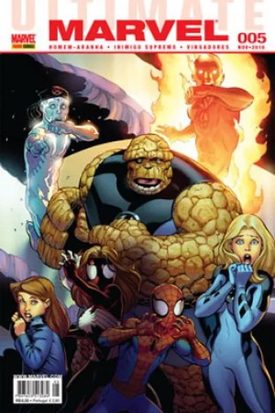 Cover of Ultimate Marvel #005