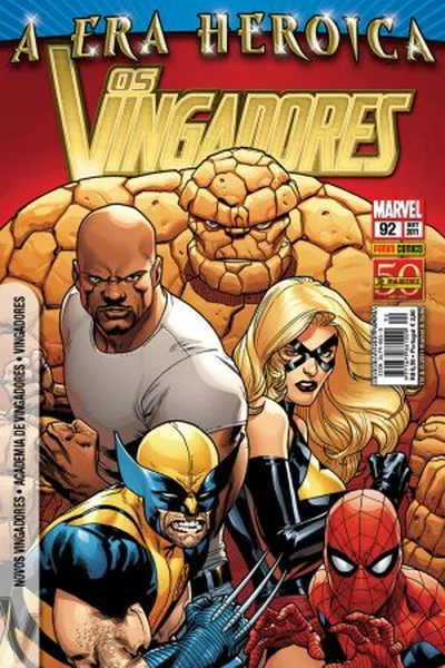 Cover of Os Vingadores #092