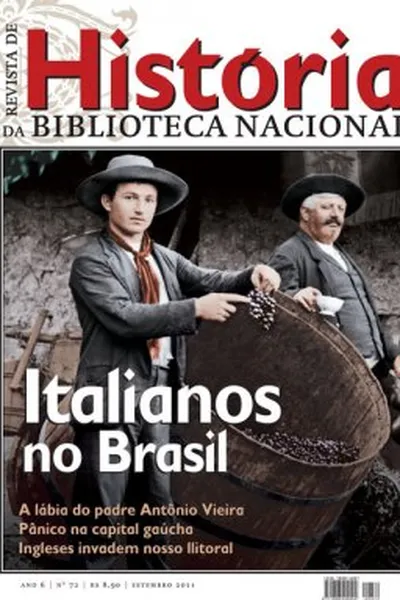 Cover of Revista de História da Biblioteca Nacional #72
