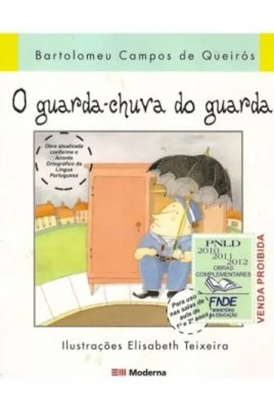 Cover of O guarda-chuva do guarda