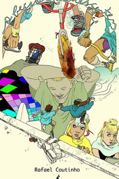 Cover of O Beijo Adolescente