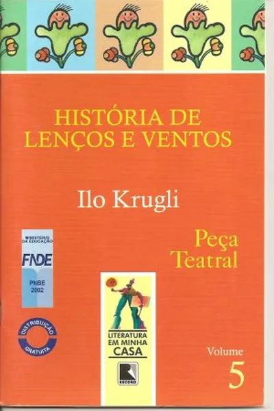 Cover of História de lenços e ventos