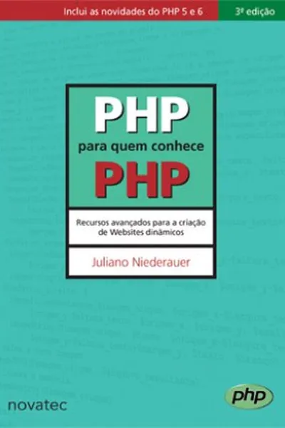 Cover of PHP para quem conhece PHP - 3ªEdição