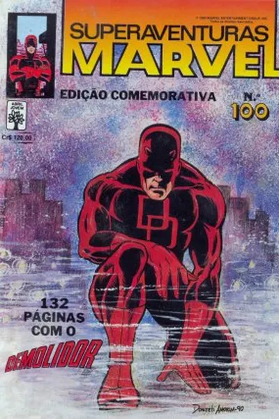 Cover of Superaventuras Marvel # 100