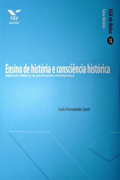 Cover of Ensino de história e consciência histórica