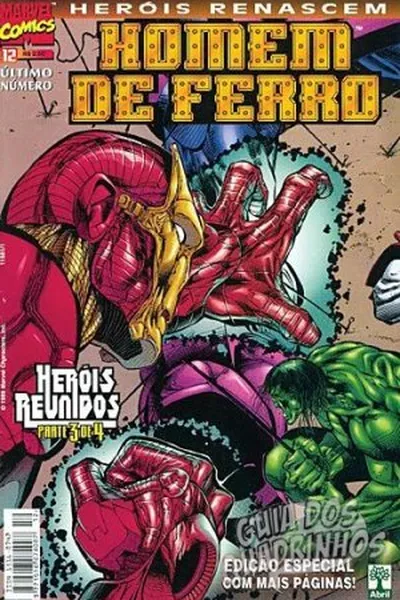 Cover of Homem de Ferro #12