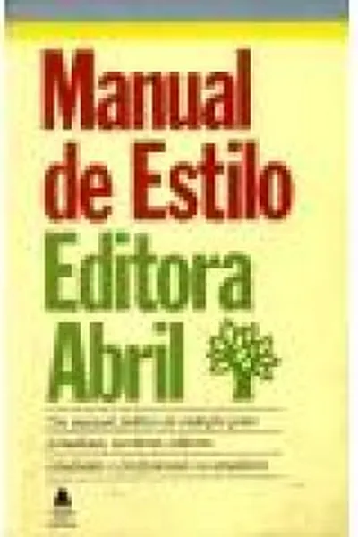 Cover of Manual de Estilo Editora Abril