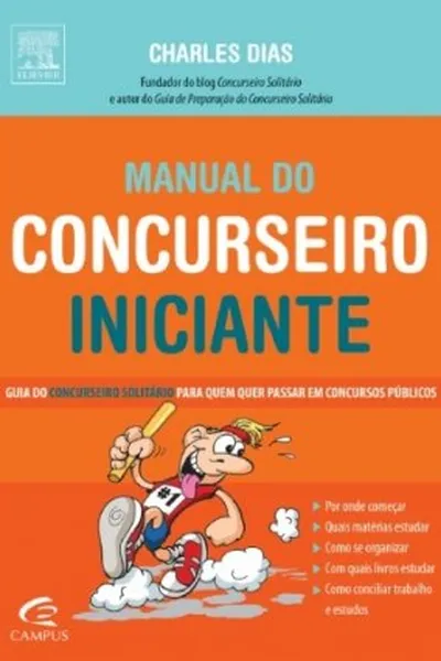Cover of Manual do Concurseiro Iniciante