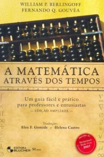 Cover of A Matemática através dos Tempos :