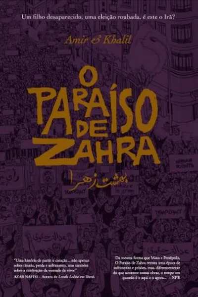 Cover of O paraíso de Zahra