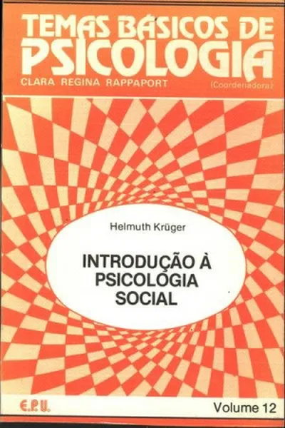 Cover of Introdução à Psicologia Social