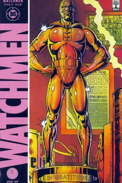 Cover of Watchmen #8