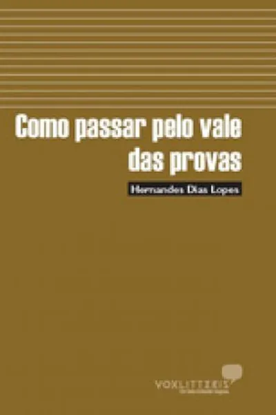 Cover of Como passar pelo vale das provas